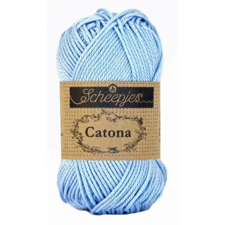 Scheepjes Catona Garn Unicolor 173 Bluebell Köp nu