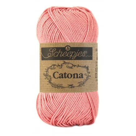 Bästa pris Scheepjes Catona Garn Unicolor 518 Marshmallow
