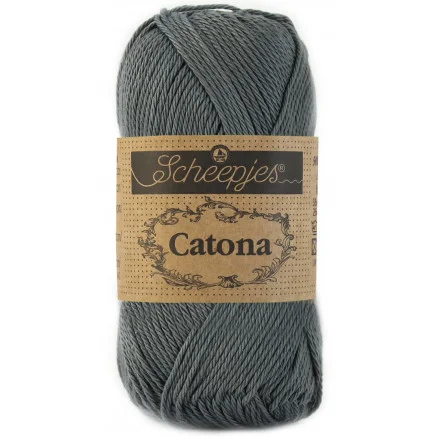 Scheepjes Catona Garn Unicolor 501 Anthracite Trygg betalning