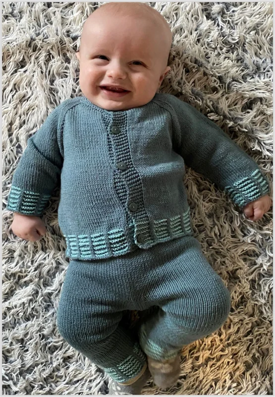 Erbjudande Baby stickmönster Nohr 2604 Med Lana bomullsgarn i 24 månader