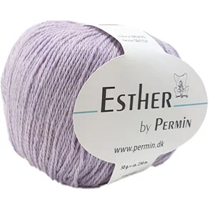 Rabatter Permin Esther Garn – fv 883425 Ljus Lilla