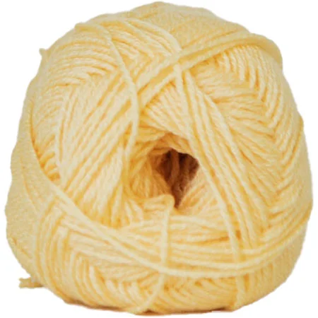Endast denna vecka Hjertegarn Lana Cotton 212 – Bomullsgarn – Merino Garn – 3050 Ljus Gul