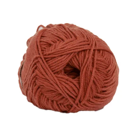 Fri frakt Hjertegarn All Seasons Garn – Merino & Bomullsgarn – fv 1343 Rust