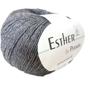 Fynd Permin Esther Garn – fv 883420 Grå