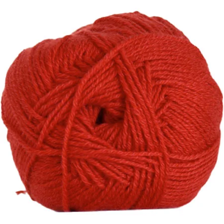 Hjertegarn Lana Cotton 212 – Bomullsgarn – Merino Garn – fv 2060 Röd Säker betalning