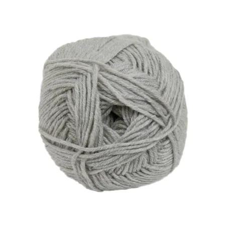 Rabatt Hjertegarn All Seasons Garn – Merino & Bomullsgarn – fv 434 Ljus Grå