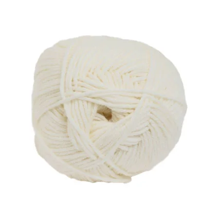 Sänkt pris Hjertegarn All Seasons Garn – Merino & Bomullsgarn – fv 100 Råvit