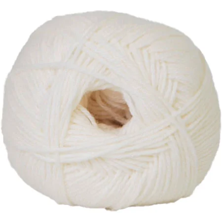 Hjertegarn Lana Cotton 212 – Bomullsgarn – Merino Garn – fv 100 Råvit Beställ nu