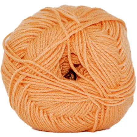 Kampanjpris Hjertegarn Lana Cotton 212 – Bomullsgarn – Merino Garn – 1231 Ljus Okker