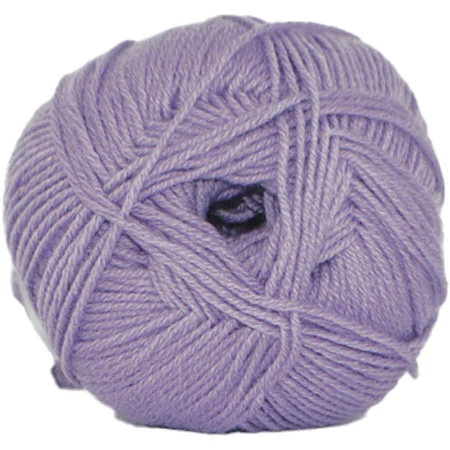 Hjertegarn Lana Cotton 212 – Bomullsgarn – Merino Garn – 3718 Ljus Lila Sista chansen