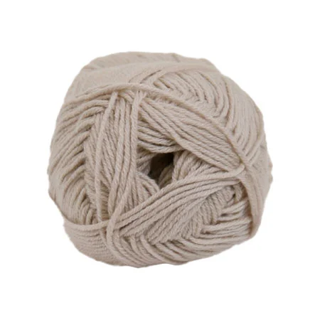 Populärt val Hjertegarn All Seasons Garn – Merino & Bomullsgarn – fv 2122 Beige