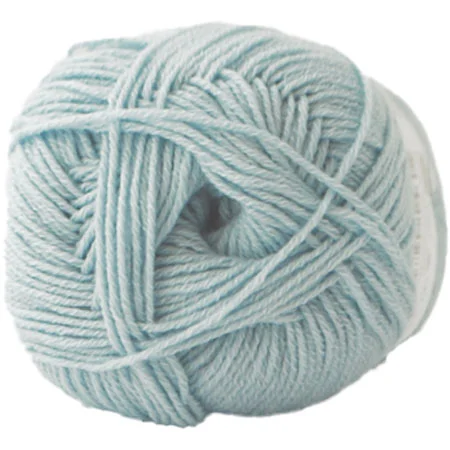 Hjertegarn Lana Cotton 212 – Bomullsgarn – Merino Garn – 5105 Ljus Blå Reapris
