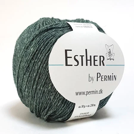 Permin Esther Garn – fv 883406 Grön Nedsatt pris