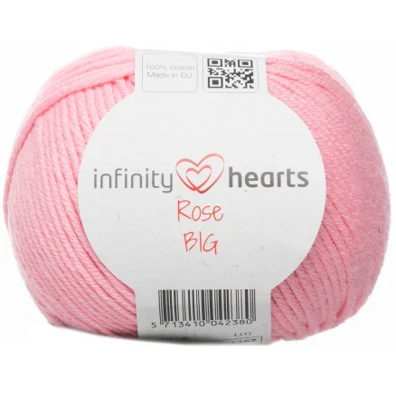 Rea Infinity Hearts Rose Big Garn 05 Rosa