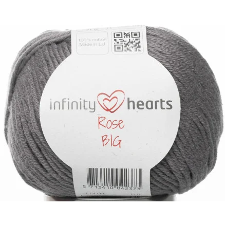 Lågt pris Infinity Hearts Rose Big Garn 235 Grå