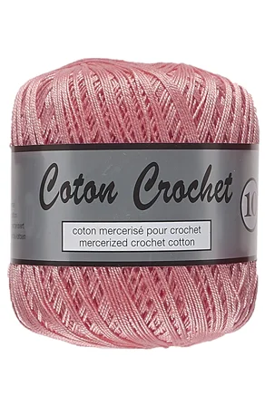 risnedsättning Merceriserat Bomullsgarn Coton Crochet Lammy Yarn Fv 214 Koral