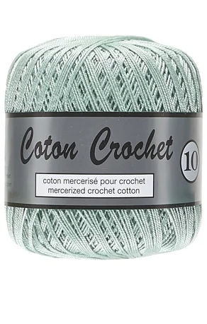 Köp online Merceriserat Bomullsgarn Coton Crochet Lammy Yarn Fv 074 Mint