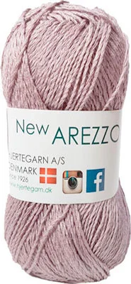 New Arezzo Hjertegarn – Bambusgarn – Hørgarn – Bomuldsgarn – Fv 1505 Lavendel Fri frakt