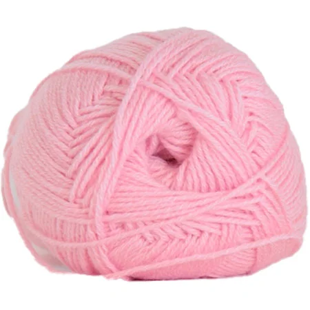 Billigare Hjertegarn Lana Cotton 212 – Bomullsgarn – Merino Garn- fv 4951 Ljus Röd