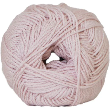 Hjertegarn Lana Cotton 212 – Bomullsgarn – Merino Garn – 3803 Gammal Rosa Kampanjpris