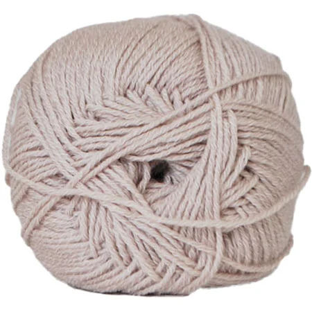 Hjertegarn Lana Cotton 212 – Bomullsgarn – Merino Garn – 2122 Beige Lågt pris