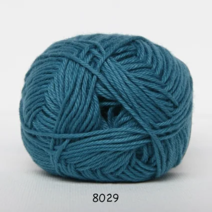 Cotton nr. 8 – Bomullsgarn – Virkgarn – fv 8029 Jade Grön Säker betalning