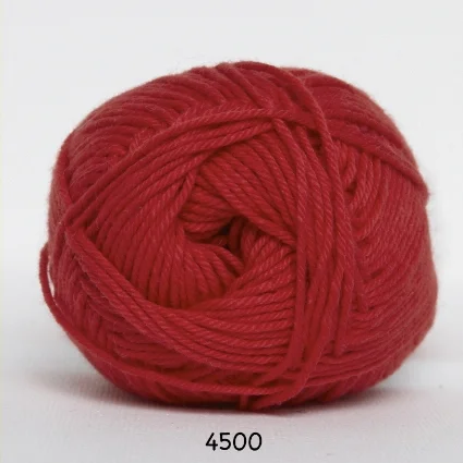 Cotton nr. 8- Bomullsgarn – Virkgarn – fv 4500 Röd Köp nu