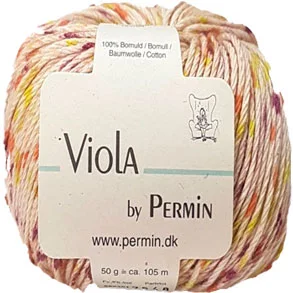 Viola Permin – Mangfärgad Bomullsgarn – fv 889201 I lager