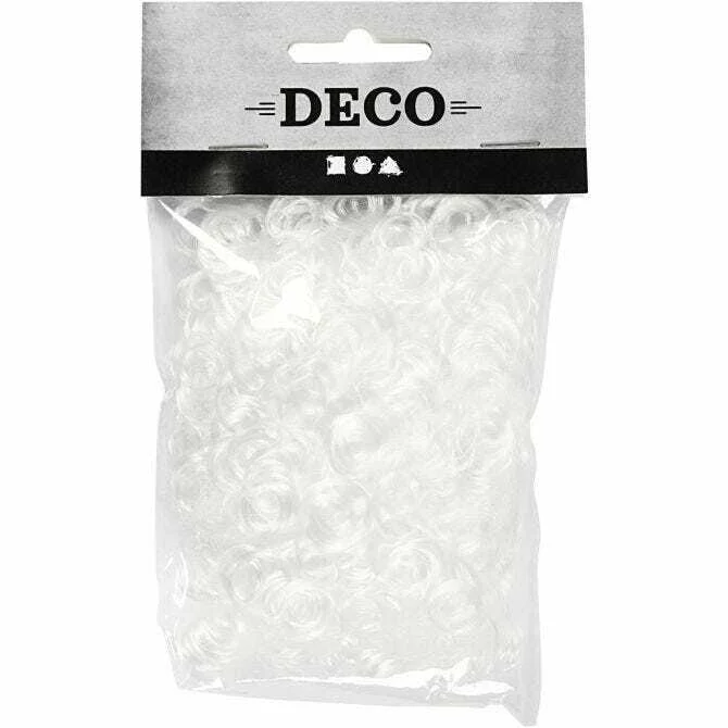 DockhårVitt LockigtKrulligt 15 g nr 50050 Premium