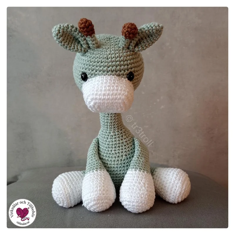 Materialkit Virka Iggy Giraffe fr TreTroll Giraffgul Köp nu