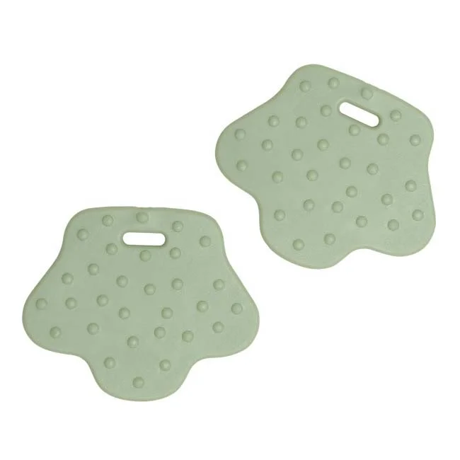 Bitringar Fötter 2 stPastellgröna 22085 Go Handmade Nyhet