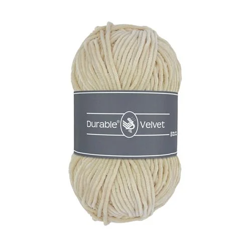 Populär Sammetsgarn Durable Velvet 100g Linen Ljusbeige 2212