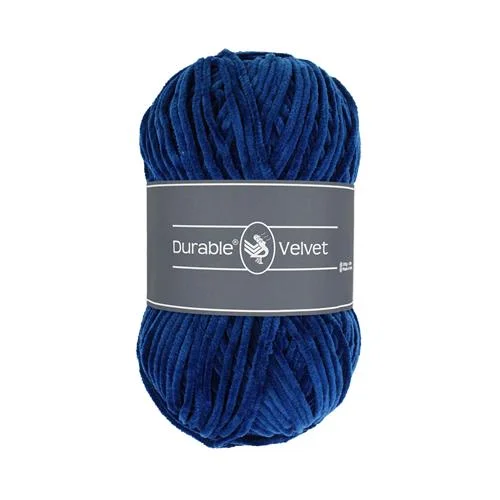 Sammetsgarn Durable Velvet 100g Mörkblå 370 Billigare