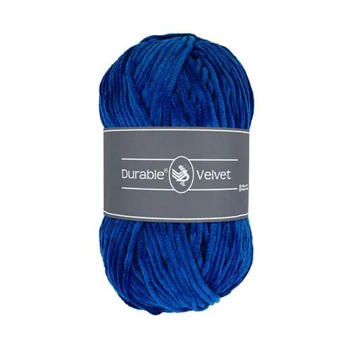 Sammetsgarn Durable Velvet 100g Cobalt Kornblå 2103 Populär