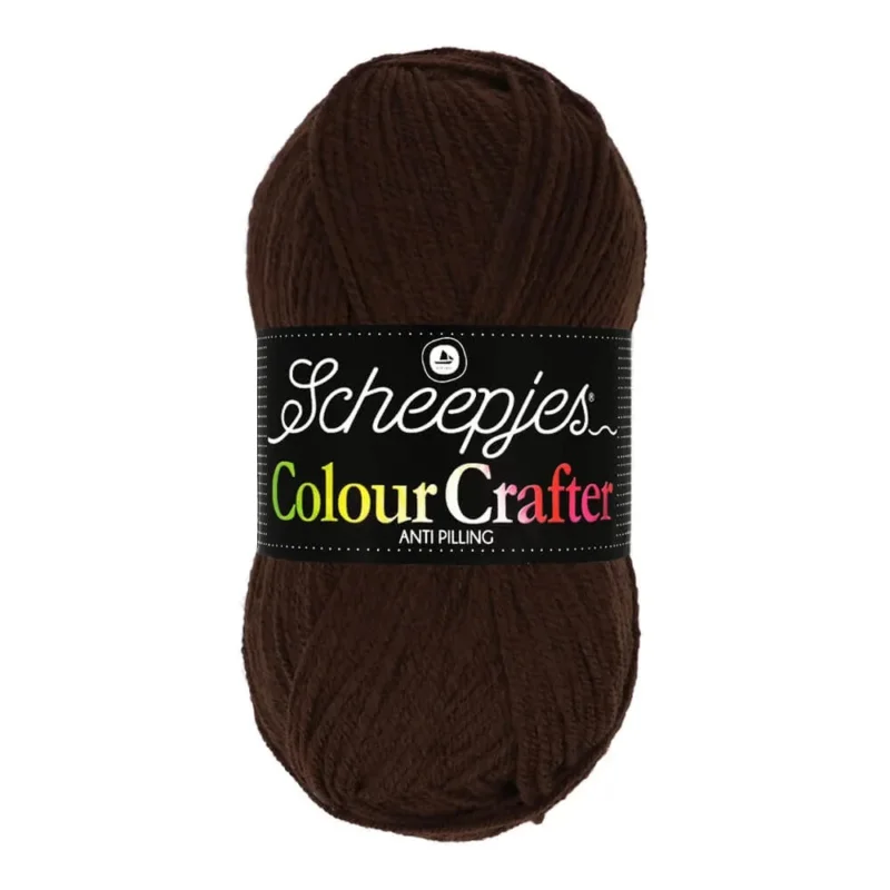 Sista chansen Colour Crafter 100 g Mörkbrun Veendam nr 1004