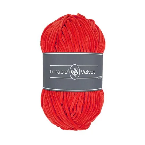 Sammetsgarn Durable Velvet 100gTomato Röd 318 Lågt pris