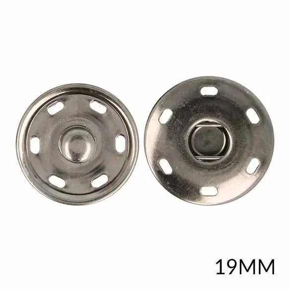 Tryckknappar Mörksilver 19 mm2 st Handla nu