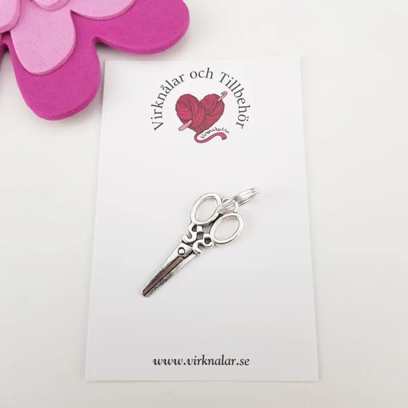 Nyhet Stickmarkörer av metall Sirlig Sax No13