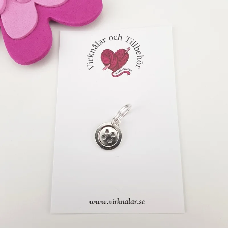 Stickmarkörer av metall Stor Knapp No22 Reapris