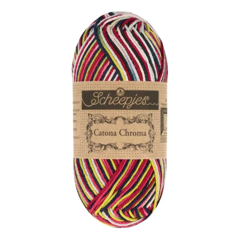 Nedsatt pris Catona Chroma Scheepjes 50g Hibiscus 026
