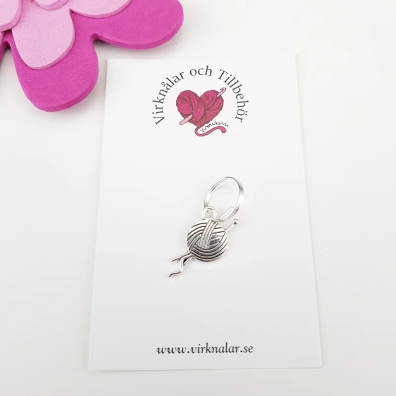 Stickmarkörer av metallGarnnystan Stickor No8 Kundfavorit