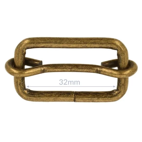 Väskspänne Antikbrons32 mm 1 st 025 Begränsat antal