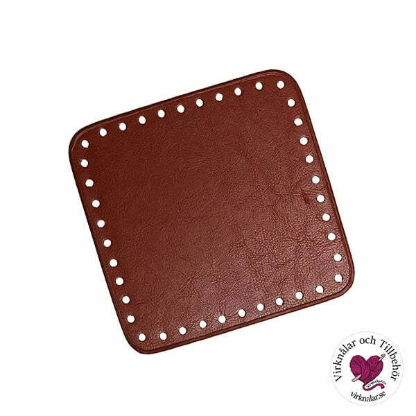Begränsad tid Väskbotten Brun Fyrkantig 15 x 15 cm 22303 Go Handmade
