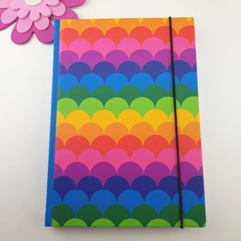 Beställ nu Anteckningsbok Regnbågskullar Prickade sidor Kamillas Design