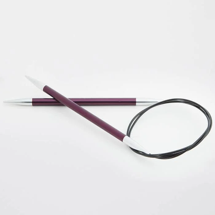 Rabatt KnitPro Zing Rundstickor 80 cm 6,0 mm 47133