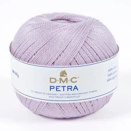Kundfavorit Virkgarn Dmc Petra Nr 8 100 g Ljuslila 05211