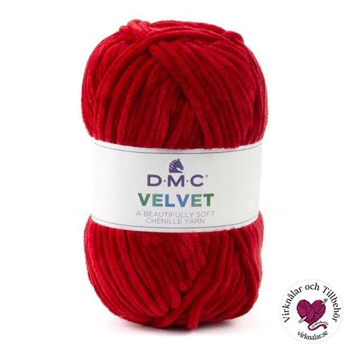 Sammetsgarn Dmc Velvet 100gVarmröd 016 Köp nu