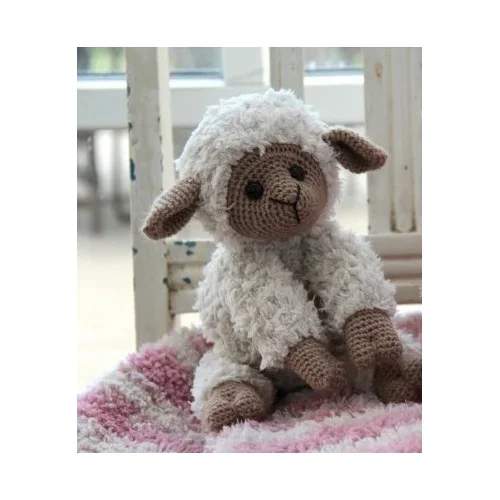 Materialkit Virka Supersött Lamm Teddy Basserne Färg Beige Populär