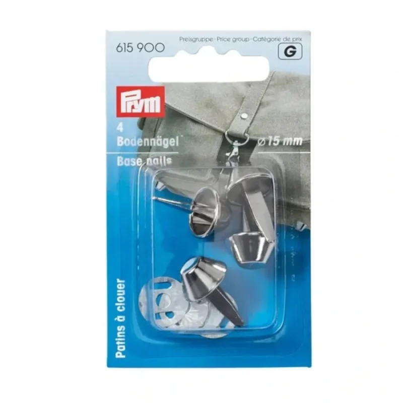 Nedsatt pris Väskfötter Silver 4 st nr 615 900 Prym