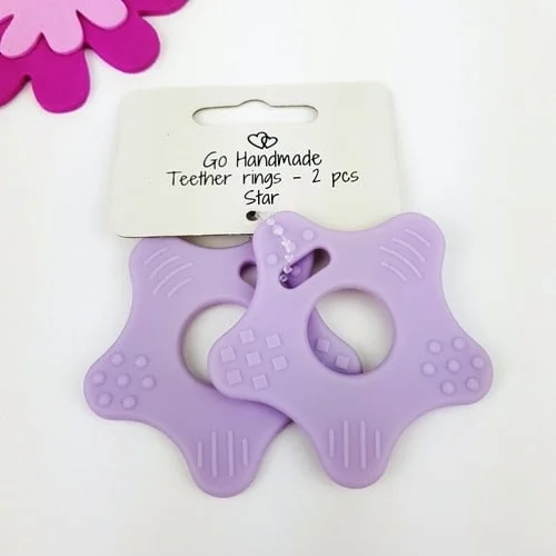 Rea Bitringar Stjärnor 2 st Ljuslila 22066Go Handmade